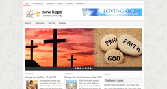 Desktop Screenshot of hopefulfaith.com